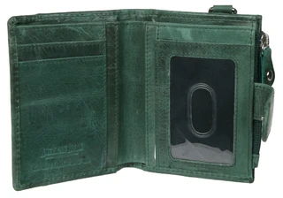 Thumbnail 3: American Bison Genuine Leather RFID Card & ID Wristlet Wallet 