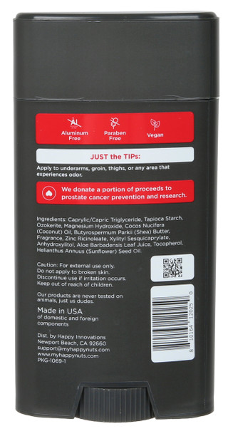 Thumbnail 2: Happy Nuts Men's Sandalwood Zest Whole Body Deodorant 