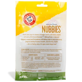 Thumbnail 2: Arm & Hammer 20 Pc Peanut Butter Nubbies Dog Dental Treats 
