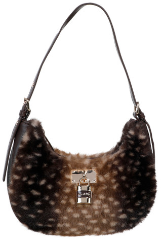 Thumbnail 1: Luv Betsey Deer Lock Shoulder Bag  