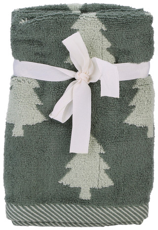 Thumbnail 1: Eddie Bauer 2 Pk Holiday Forest Fingertip Towel Set  