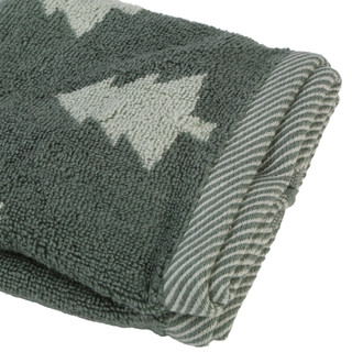 Thumbnail 2: Eddie Bauer 2 Pk Holiday Forest Fingertip Towel Set  