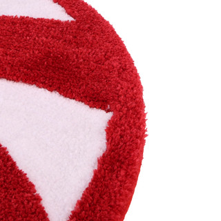 Thumbnail 2: Caro Home 28 in Peppermint Twist Bath Rug  