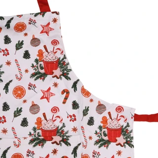 Thumbnail 2: Nicole Miller Christmas Kitchen Apron  