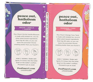Thumbnail 2: POO-POURRI 2 Pk Bloom In The Loo Toilet Spray Set  