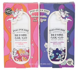 Thumbnail 1: POO-POURRI 2 Pk Bloom In The Loo Toilet Spray Set  