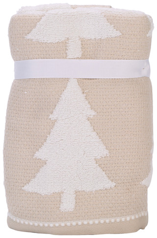 Thumbnail 3: Caro Home 2 Pk Tree Rows Hand Towels  