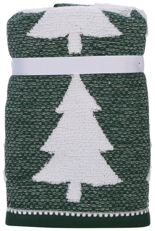 Thumbnail 3: Caro Home 2 Pk Christmas Tree Hand Towels  