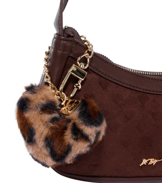 Thumbnail 2: Betsey Johnson  Shoulder Bag with Charm  