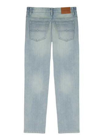 Thumbnail 2: Lucky Brand Big Boys Straight Fit Amarillo Denim Jeans 