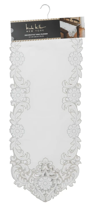 Thumbnail 1: Nicole Miller 14x70 Floral Decorative Table Runner 