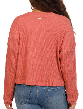 Thumbnail 4: BILLABONG Juniors Long Sleeve Henley Knit Top 