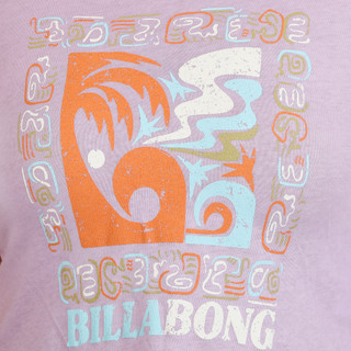 Thumbnail 3: BILLABONG Juniors Short Sleeve Print Crop Top 