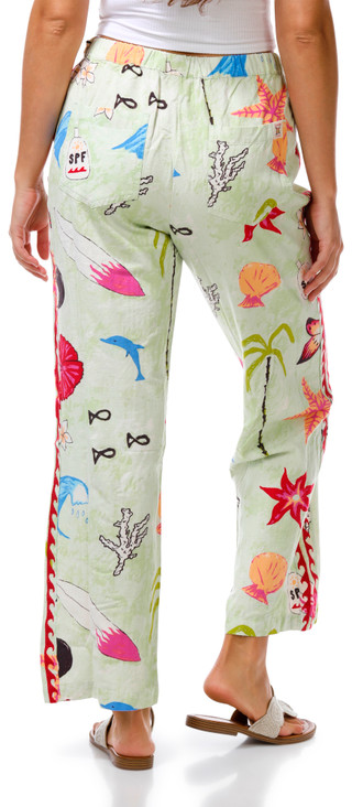 Thumbnail 2: BILLABONG Juniors Pull On Elastic Drawstring Pants 