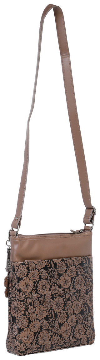 Thumbnail 3: Sakroots Floral Embossed Crossbody Bag  