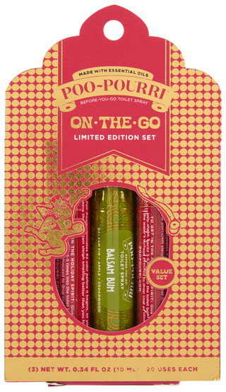 Thumbnail 1: POO-POURRI 3 Pk Christmas On the Go Toilet Spray  