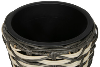 Thumbnail 2: . 12 in Round Planter Pot Garden Decor 