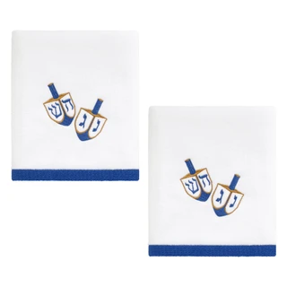 Thumbnail 1: AVANTI Avanti Dreidel 2-Pack Hand Towel Set 