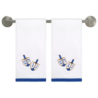 Thumbnail 3: AVANTI Avanti Dreidel 2-Pack Hand Towel Set 