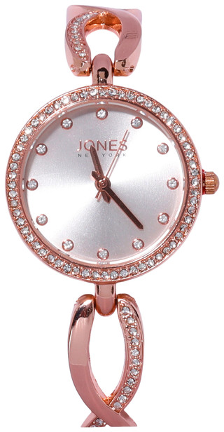 Thumbnail 2: JONES NEW YORK Women's Rhinestone Digit Round Dial Wrist Watch 