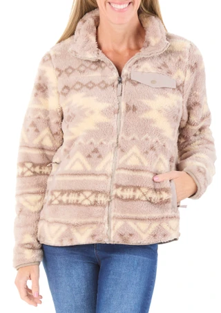 Thumbnail 1: Gerry Women's Full Zip Soft Plush Pile Jacket 