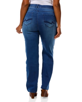 Thumbnail 4: Angels Forever Young Women's Plus Bootcut Jeans 