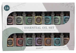 Thumbnail 1: Goldessence Aromas 14 Pk Assorted Essential Oils Set 
