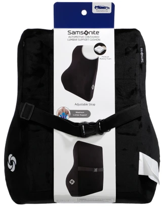 Thumbnail 2: Samsonite Automotive Full Back Lumbar Support Cushion  