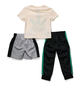 Thumbnail 2: Minecraft Little Boys 3 Pc Character Pants Set 