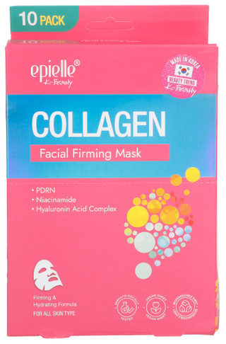 Thumbnail 1: EPIELLE 10 Pk Collagen Facial Firming Masks 