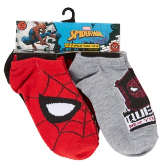 Thumbnail 1: Marvel Boys 10 Pk Spiderman No Show Socks 