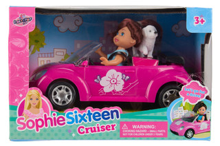 Thumbnail 1: Brooklyn Lollipop 3 Pc Sophie Sixteen Cruiser Doll Playset 