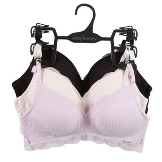 Thumbnail 1: daisy fuentes Women's 3 Pk Wire Free Bras 