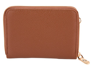 Thumbnail 3: ADRIENNE VITTADINI Pebble Grain Zip Around Wallet with Logo Charms 