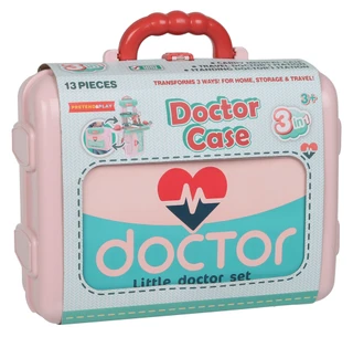 Thumbnail 1: Brooklyn Lollipop 13 Pc Pretend and Play Doctor Case Toy  