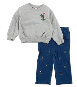 Thumbnail 1: Baby Essentials Baby Boys 2 Pc Pants Set 