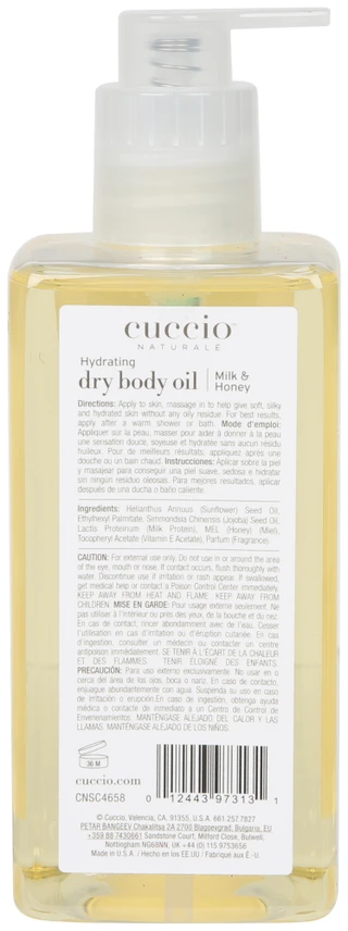 Thumbnail 2: Cuccio 15 oz Milk & Honey Hydrating Dry Body Oil 