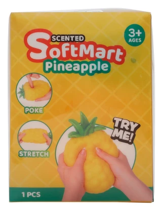 Thumbnail 2: Okk Toys Scented Smartmart Soft And Squishy Pineapple Toy  