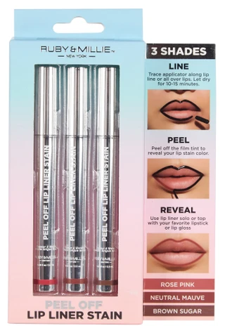 Thumbnail 1: Makeup Techniques 5 Pk Natural Allure Precision Lip Liner Pencils 