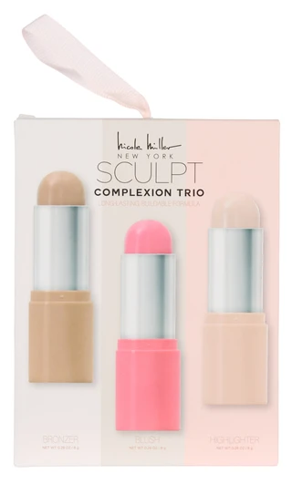Thumbnail 1: Nicole Miller 3 Pc Sculpt Complexion Trio Set 