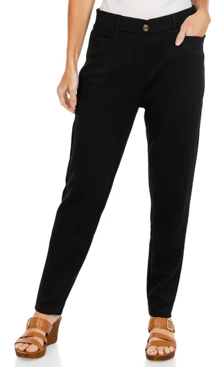 Thumbnail 1: KAY UNGER Women's Slim Fit pull On Pants  