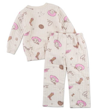 Thumbnail 2: Disney Little Girls 2 Pc Pants Set  