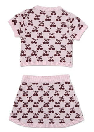 Thumbnail 2: Vince Camuto Little Girls 2 Pc Skirt Set  