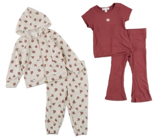 Thumbnail 1: Nannette Toddler Girls 4 Pc Pants Set 