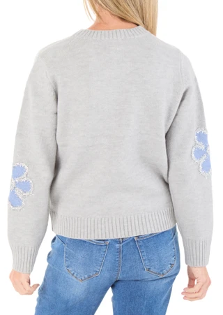 Thumbnail 2: Nanette Lepore Women's Intarsia Knit Pullover Sweater 