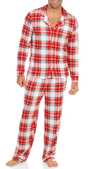 Thumbnail 1: Magical Season Men's 2 Pc Christmas Pajama Pants Set 