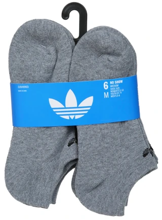 Thumbnail 1: Adidas Women's 6 Pk Cushioned No Show Socks 