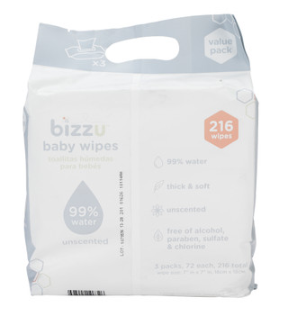 Thumbnail 2: Bizzu 3 Pk Baby Wipes 