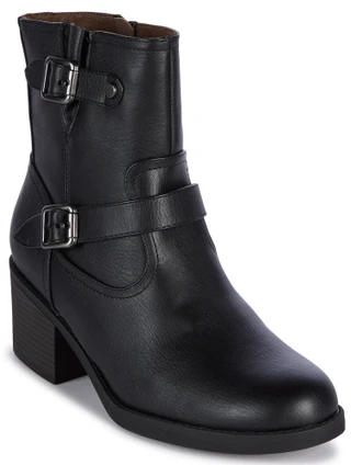 Thumbnail 1: Blowfish Malibu Women's Maeve Double Buckle Block Heel Ankle Boots  