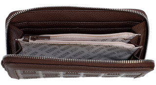 Thumbnail 3: Steve Madden Large Zip Around Wristlet with Interior Zippered Pouch 